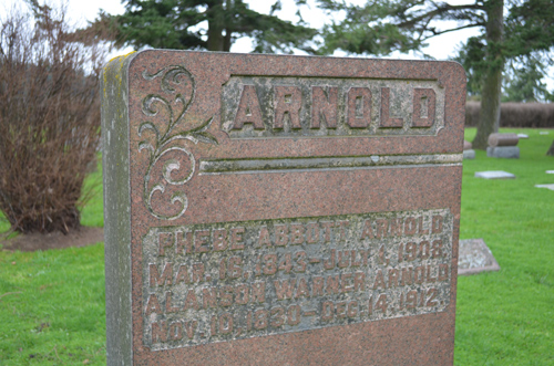Arnold headstone